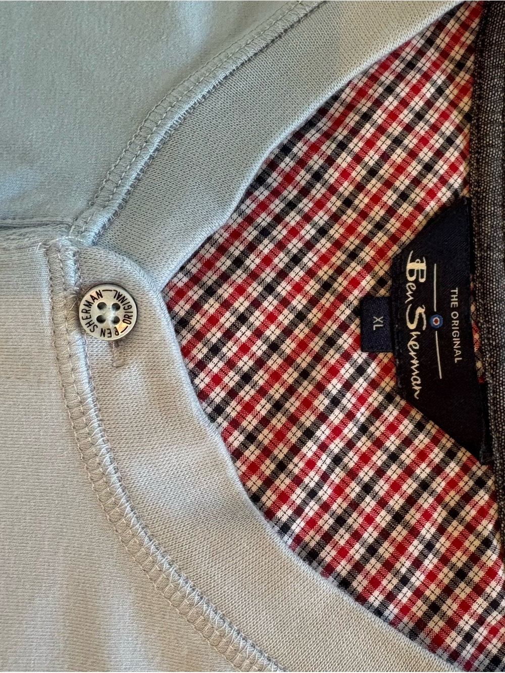 Ben Sherman XL light Blue Cotton Shirt